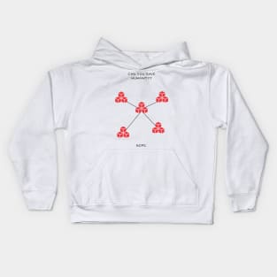 Red Pandemic Board Game Kids Hoodie